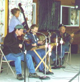 band playing for the audience